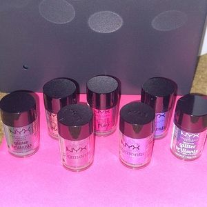 NYX eyeshadows 7 pack